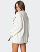 EDIKTED Mathilde Oversized V-Neck Cardigan image number 5