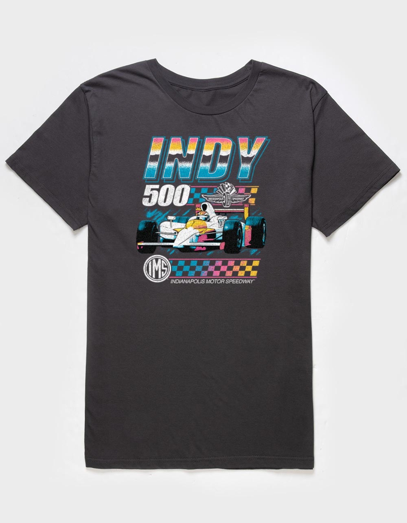 INDY 500 Vintage Neon Unisex Tee image number 0