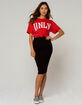 THE ORIGINAL RETRO BRAND UNLV University of Nevada Las Vegas Womens Oversized Tee image number 4