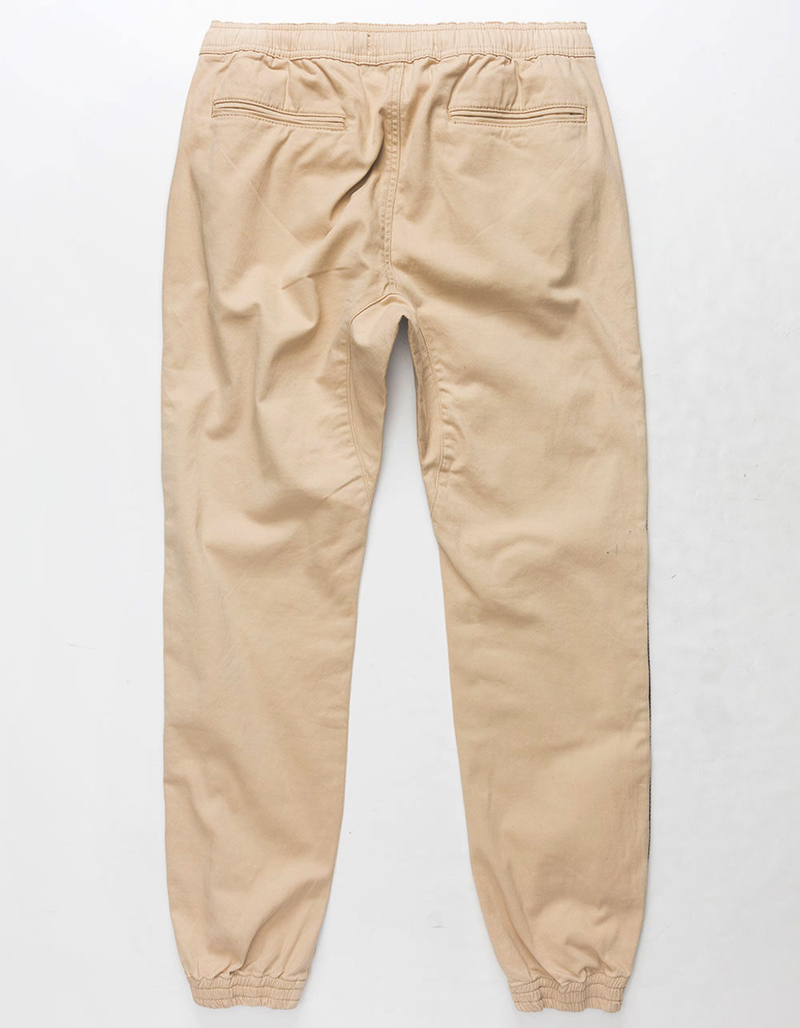 BROOKLYN CLOTH Side Taping Mens Jogger Pants image number 4