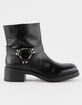 STEVE MADDEN Adena Harness Womens Moto Boots image number 2