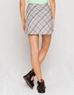 IVY & MAIN Plaid Womens Mini Skirt image number 4