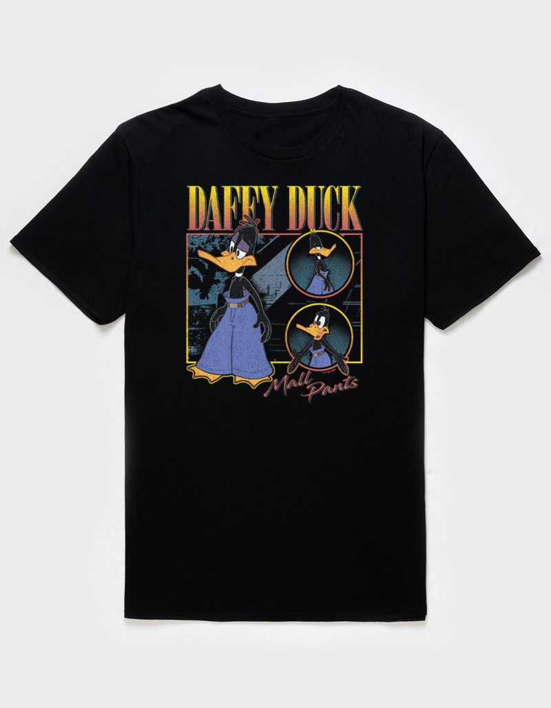 LOONEY TUNES Daffy Duck Mall Pants Unisex Tee image number 0