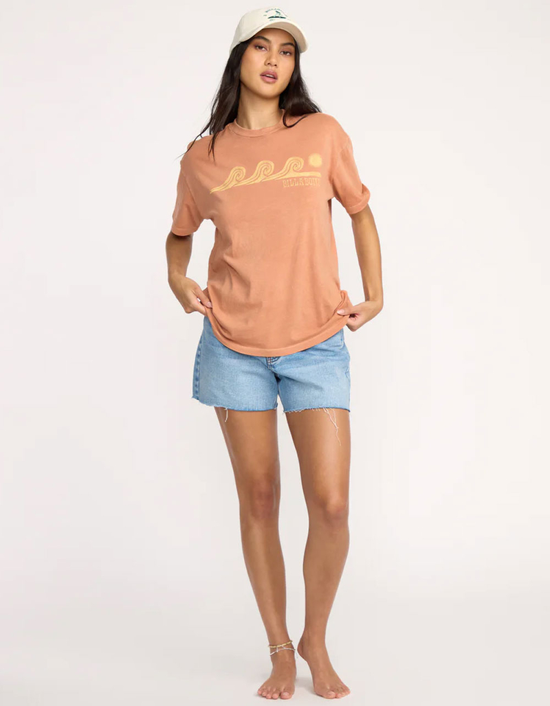 BILLABONG Walking Fast Womens Relaxed Tee image number 4