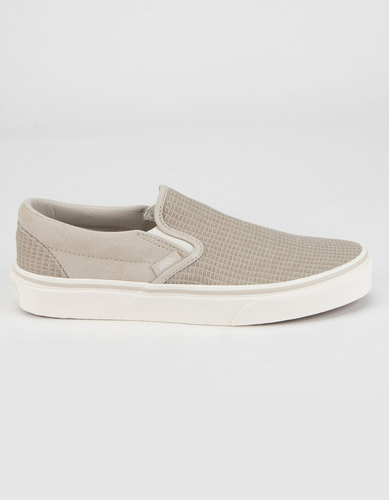 VANS Classic Slip-On Womens Woven Shoes - WHTCO - 379868167