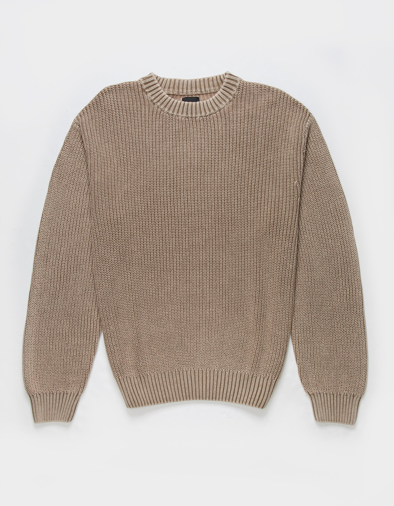 RSQ Mens Washed Sweater image number 1