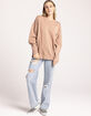 O'NEILL Choice Womens Oversized Crewneck Sweatshirt image number 7