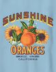 ORANGES Sunshine Sunflowers Unisex Kids Tee image number 2