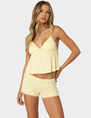 EDIKTED Buffy Babydoll Tank Top Primary Image