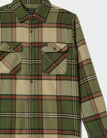 BRIXTON Bowery Mens Flannel Alternative Image