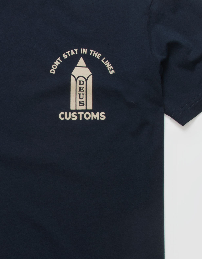 DEUS EX MACHINA Canyons Mens Tee image number 3