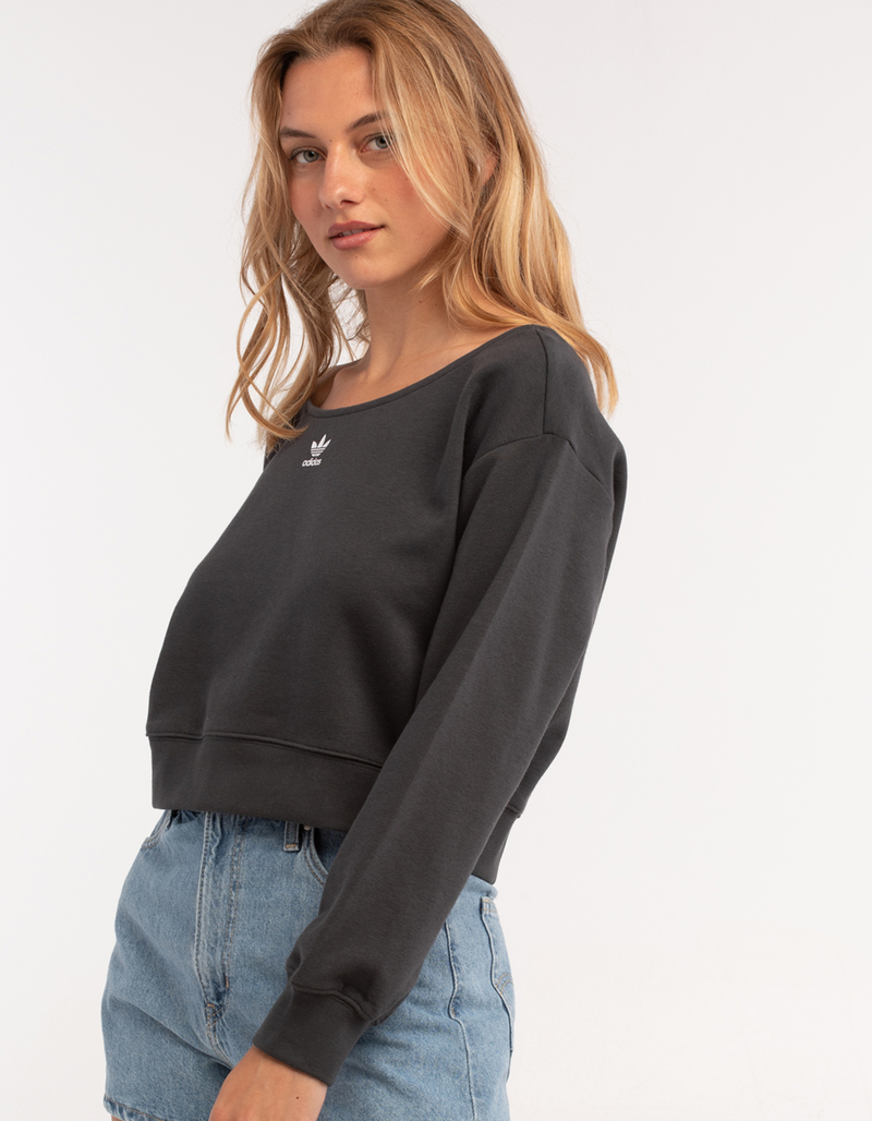 ADIDAS Womens Slouchy Crew Sweatshirt image number 1