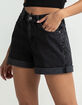 RSQ Womens Super High Rise Mom Shorts image number 2