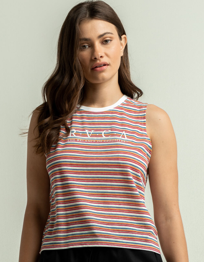 RVCA Constructed Womens Muscle Tank image number 0
