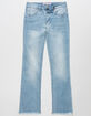 ALMOST FAMOUS Straight Leg Girls Crop Jeans image number 1