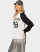 EDIKTED Snatched Oversized Long Sleeve Tee image number 4