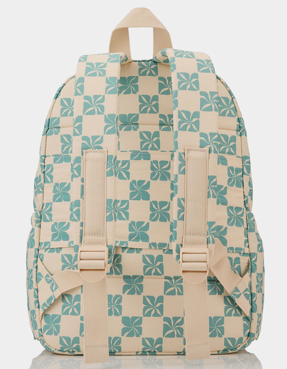 ALOHA Collection Pua Check Travel Light Backpack - TURQ COMBO