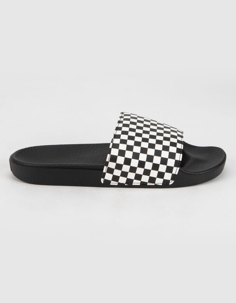 VANS Checkerboard Juniors Slide Sandals image number 0