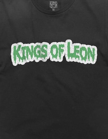KINGS OF LEON Drip Distressed Logo Unisex Tee Alternative Image