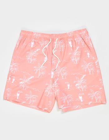 RSQ Mens 6.5" Swim Trunks Alternative Image