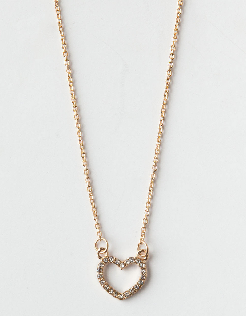FULL TILT Heart Dainty Necklace image number 0