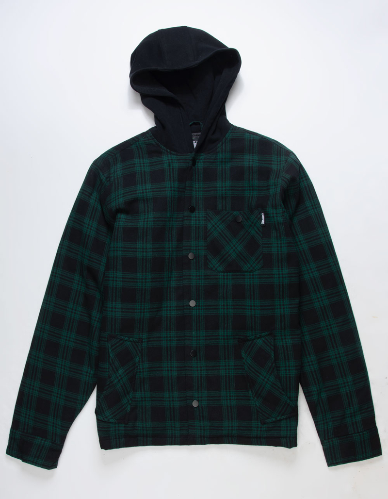 CREATURE Boneheads Flame Mens Flannel Jacket image number 1