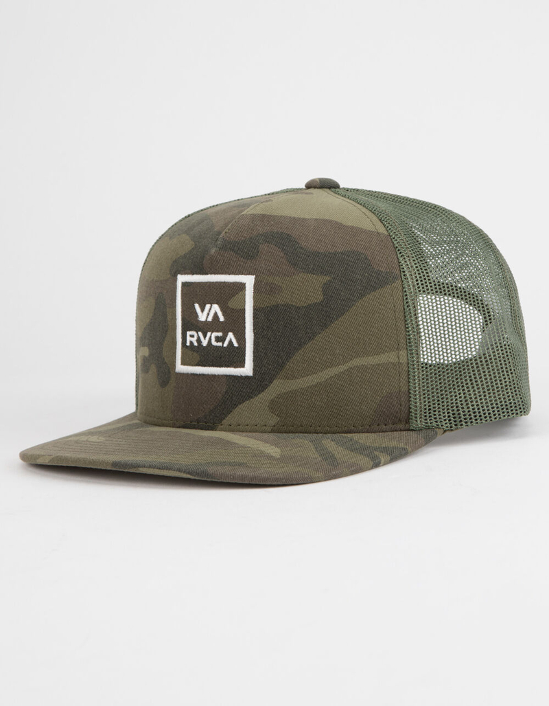 RVCA VA All The Way Mens Trucker Hat image number 0