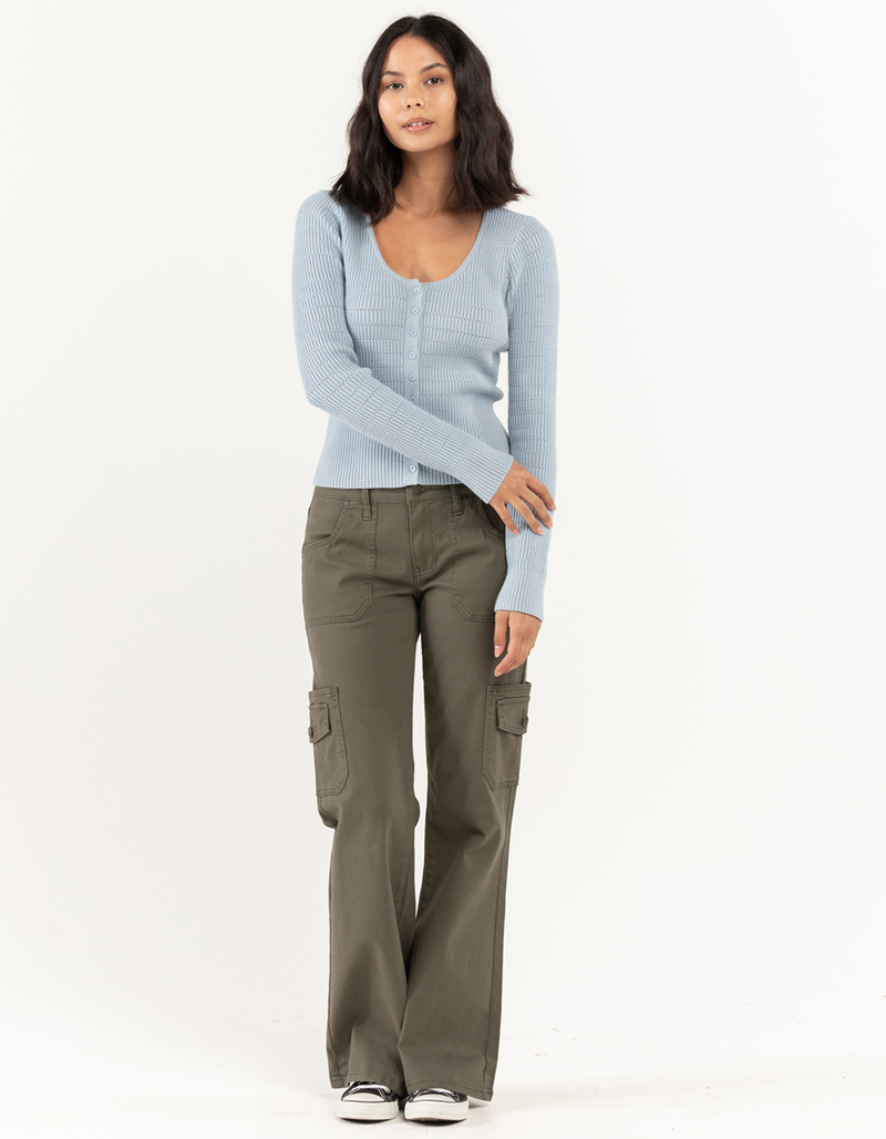 RSQ Womens Rib Knit Cardigan image number 3