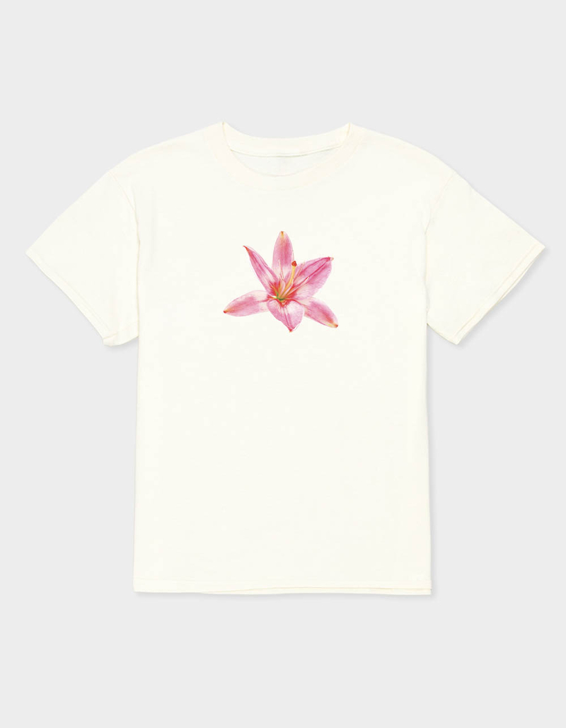 FLOWER Pink Lily Unisex Kids Tee image number 0