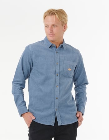 RIP CURL Classic Surf Cord Mens Long Sleeve Shirt RIP CURL Classic Surf Cord Mens Long Sleeve Shirt Primary Image