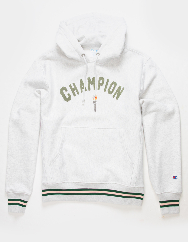 CHAMPION Premium Reverse Weave Flame Mens Hoodie image number 0