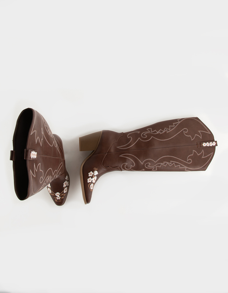 SODA Kaitlin Womens Tall Western Boots image number 4