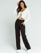 TRACTR Side Snap Womens Track Pants image number 1