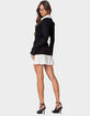 EDIKTED Two In One Collared Sweater Dress image number 4