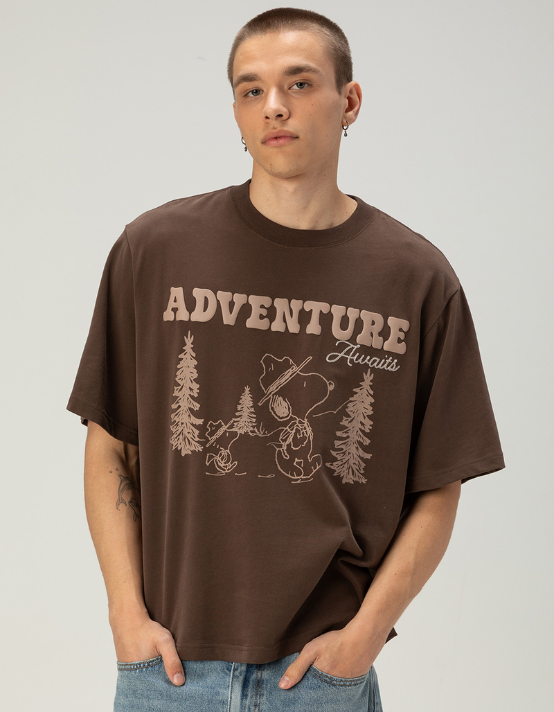 RSQ x Peanuts Adventure Mens Boxy Tee image number 0