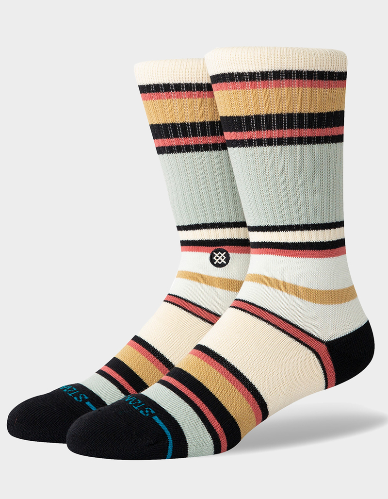 STANCE Mike B Mens Crew Socks BROWN COMBO Tillys