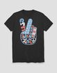 USA Peace Love Unisex Tee image number 1