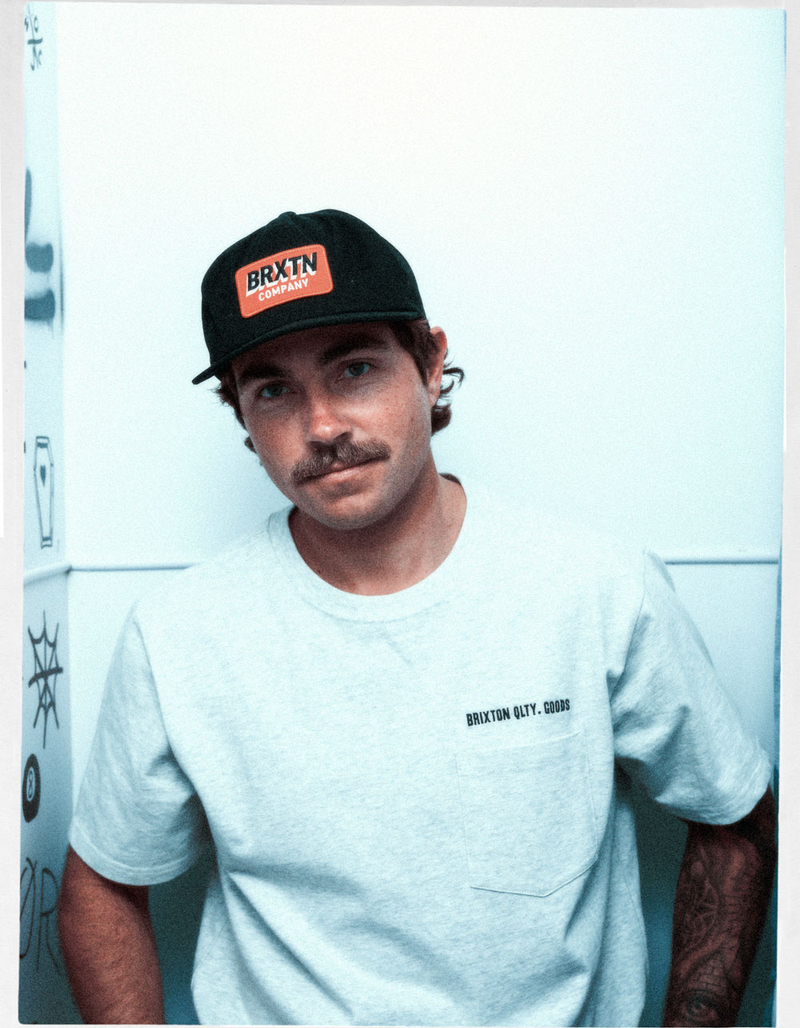 BRIXTON Payment Snapback Hat image number 3