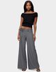 EDIKTED Willard Baggy Lace Up Belt Pants image number 4