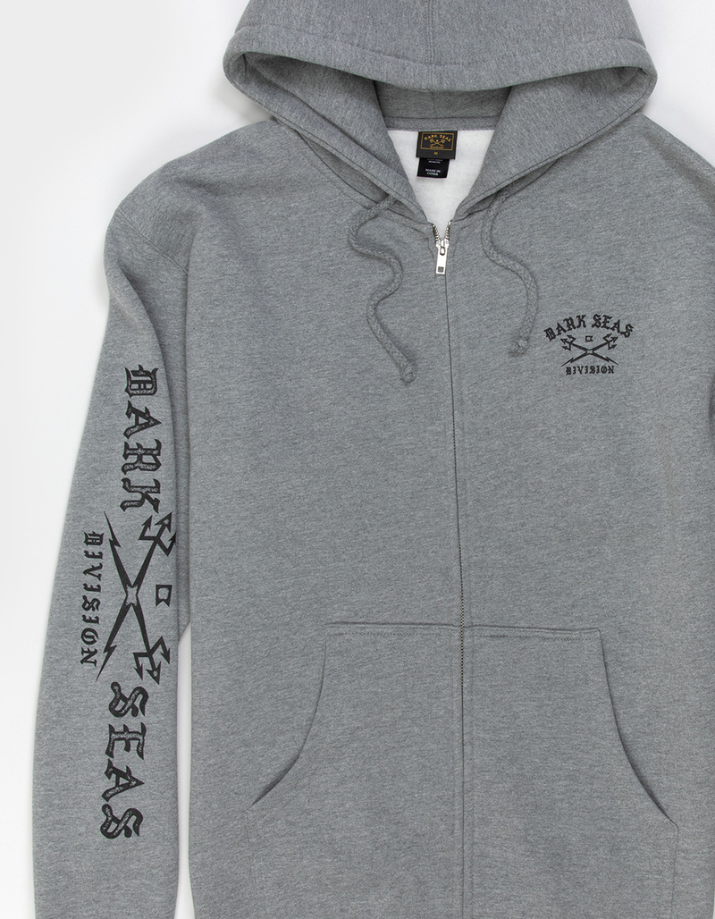 DARK SEAS Headmaster Mens Zip-Up Hoodie image number 2