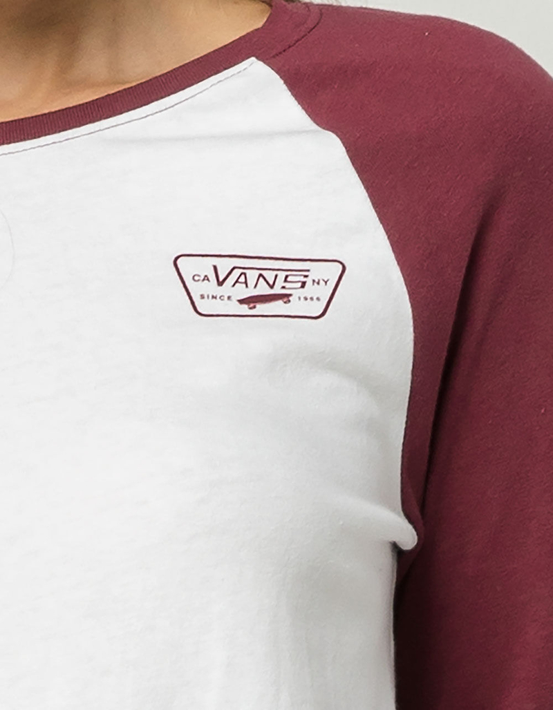 VANS Full Patch Womens Raglan Tee image number 1