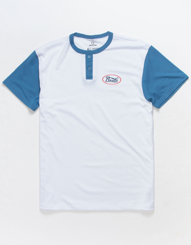 BRIXTON Parsons Mens Henley Tee image number 0