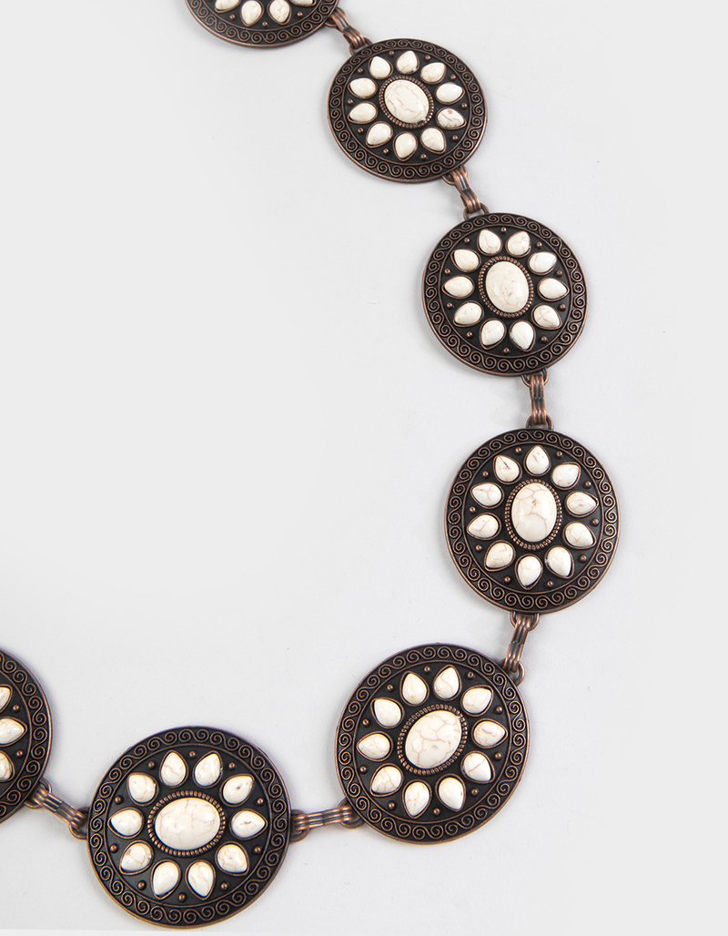 Antique Conch Chain Belt image number 1