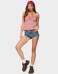 EDIKTED Orietta Striped Babydoll Top image number 4