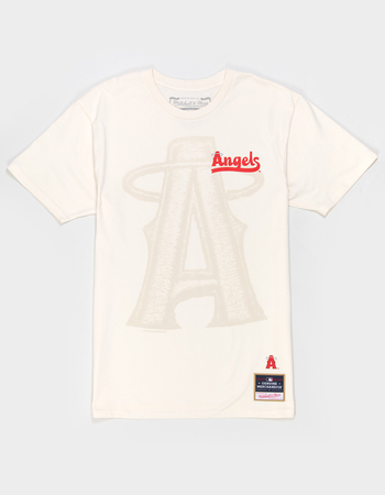 MITCHELL & NESS Los Angeles Angels Big Face Mens Tee Primary Image