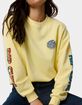 RIP CURL SG Heritage Oversized Womens Crewneck Sweatshirt image number 3