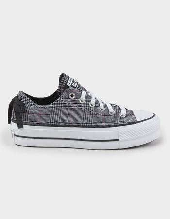 CONVERSE Chuck Taylor All Star Lift Plaid Womens Platform Shoes Primary Image