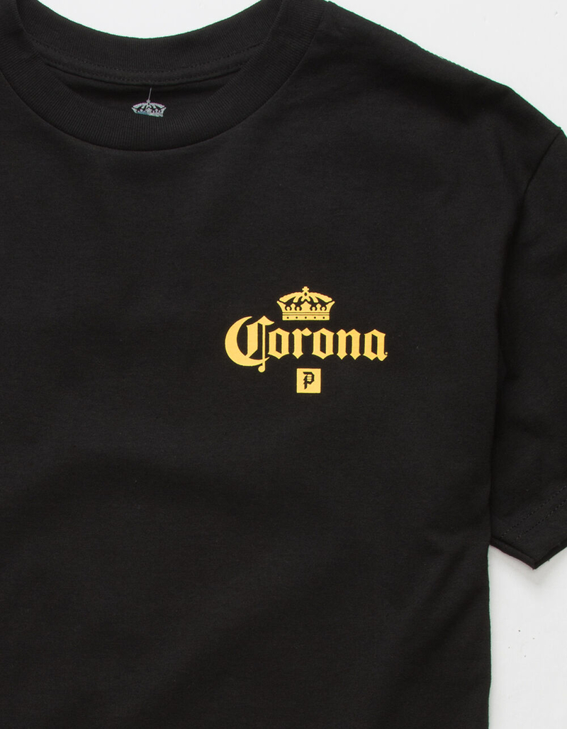 PRIMITIVE x Corona Heritage Mens Black T-Shirt image number 2