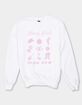 WESTERN Howdy Y'all Unisex Kids Crewneck Sweatshirt image number 1