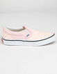 VANS Classic Checkerboard Slip-On Pink & White Girls Shoes image number 2